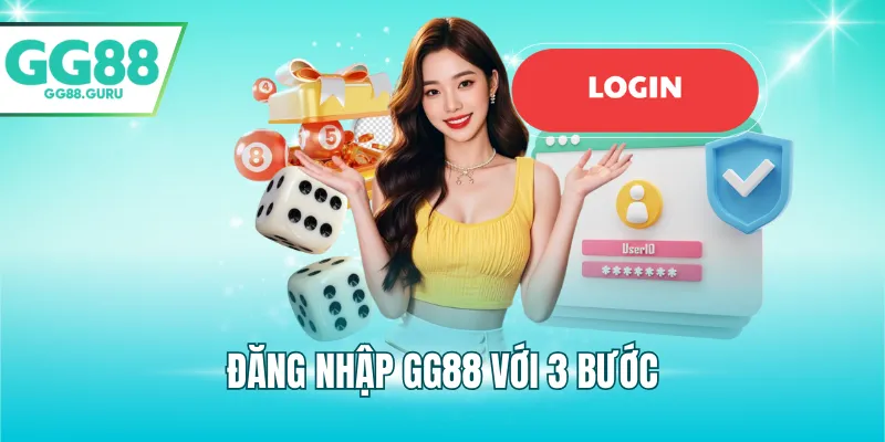 Đăng nhập GG88 với 3 bước